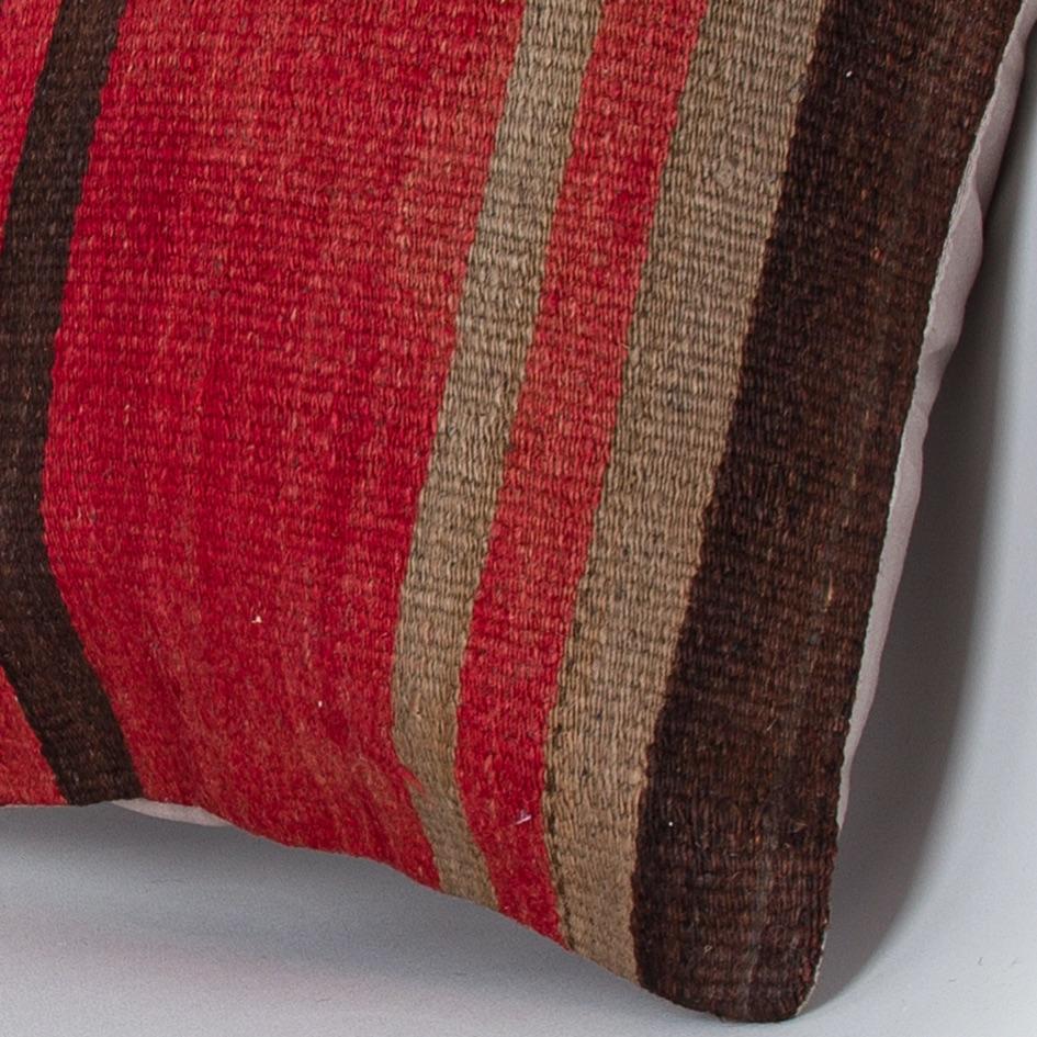 Striped_Multiple Color_Kilim Pillow Cover_16x16_Z1009_7761