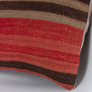 Striped_Multiple Color_Kilim Pillow Cover_16x16_Z1009_7764