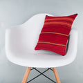 Striped_Multiple Color_Kilim Pillow Cover_16x16_Z1009_8112