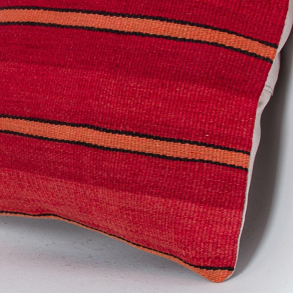 Striped_Multiple Color_Kilim Pillow Cover_16x16_Z1009_8118