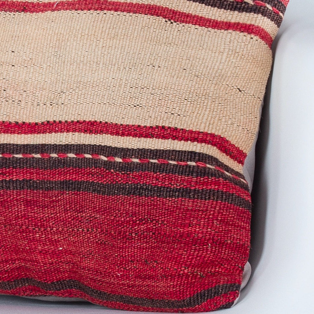 Striped_Multiple Color_Kilim Pillow Cover_20x20_Z1009_9157