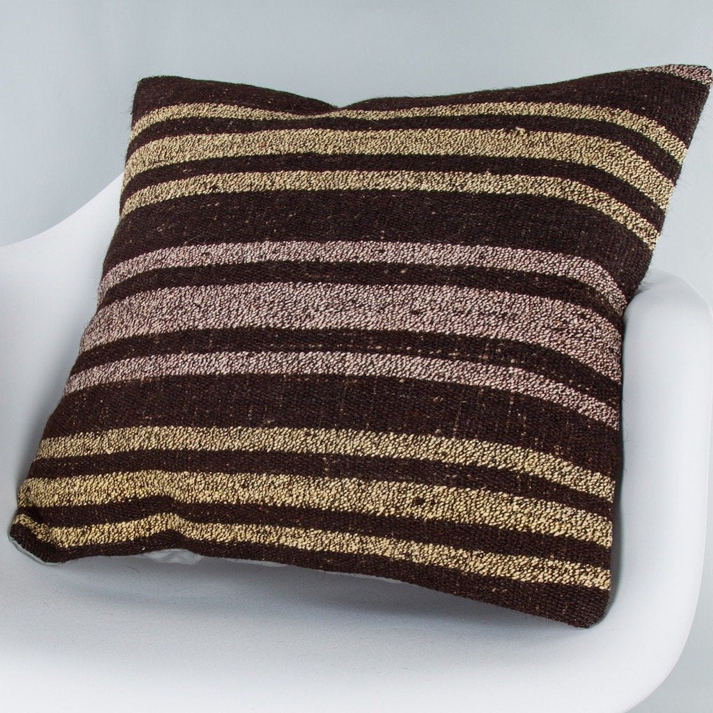 Striped_Multiple Color_Kilim Pillow Cover_20x20_Z1009_9327