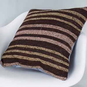 Striped_Multiple Color_Kilim Pillow Cover_20x20_Z1009_9377
