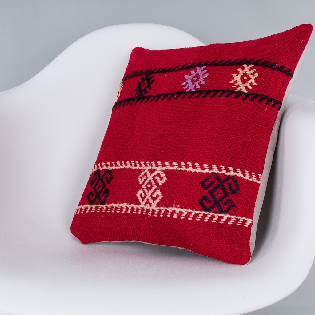 Tribal_Multiple Color_Kilim Pillow Cover_16x16_Z1007_7399