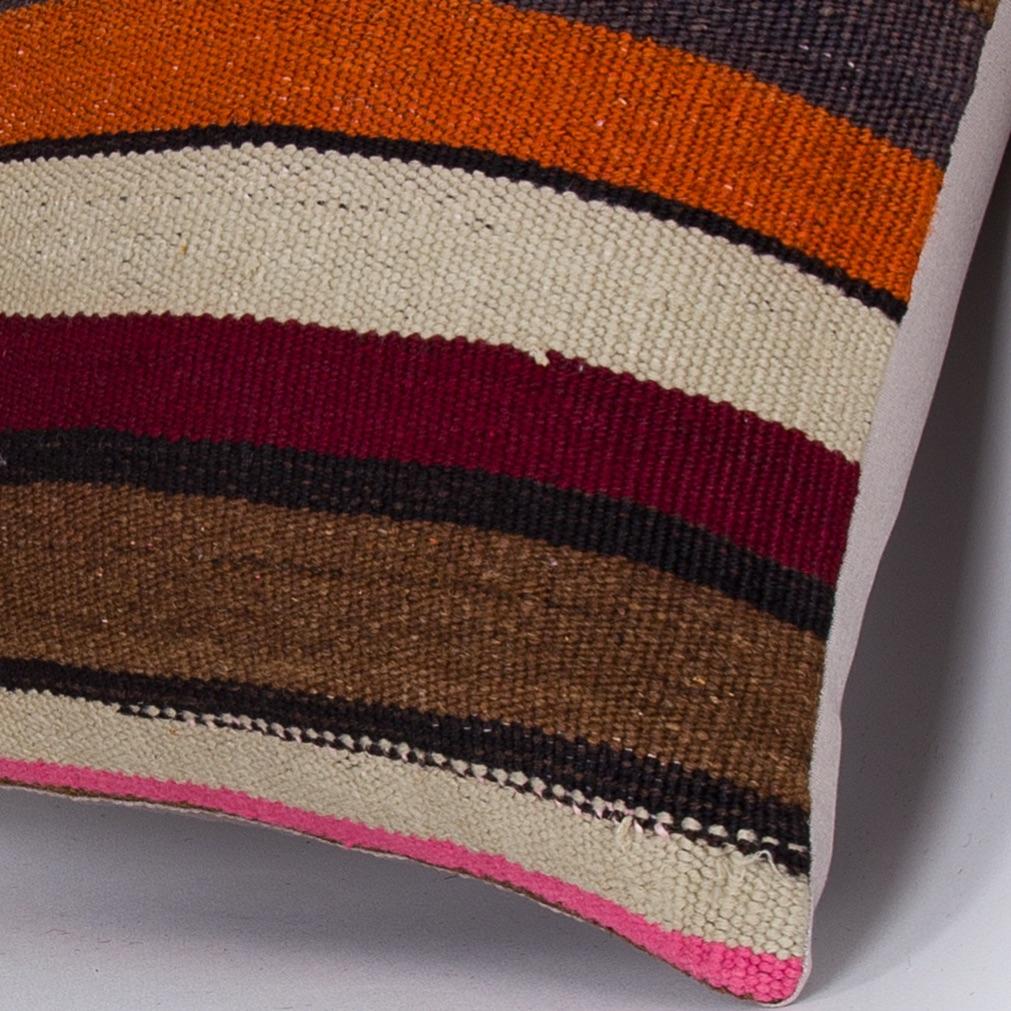 Tribal_Multiple Color_Kilim Pillow Cover_16x16_Z1007_7518