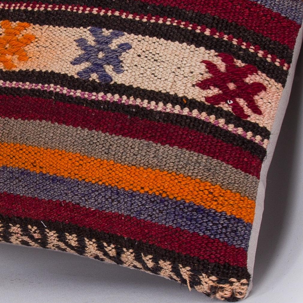 Tribal_Multiple Color_Kilim Pillow Cover_16x16_Z1007_7520