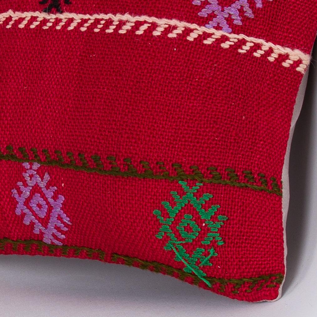 Tribal_Multiple Color_Kilim Pillow Cover_16x16_Z1007_7593