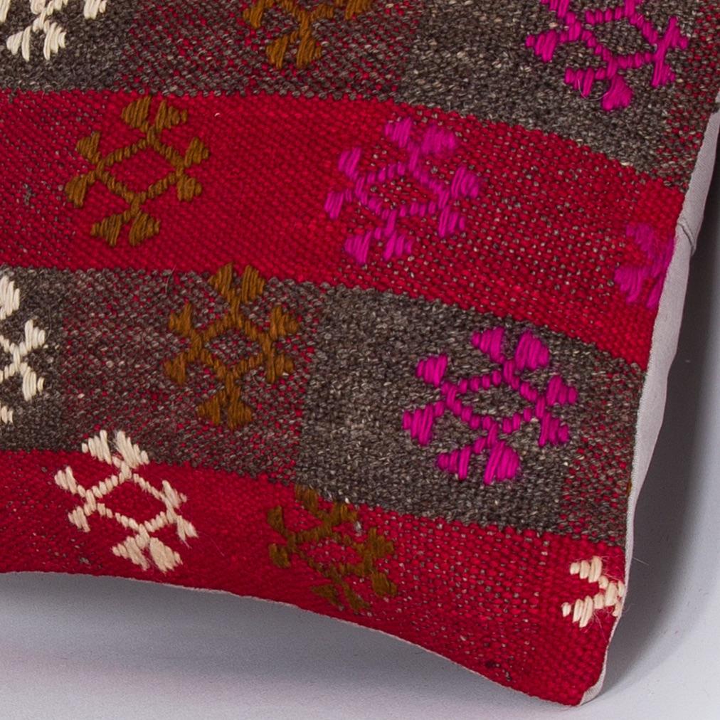 Tribal_Multiple Color_Kilim Pillow Cover_16x16_Z1007_7599