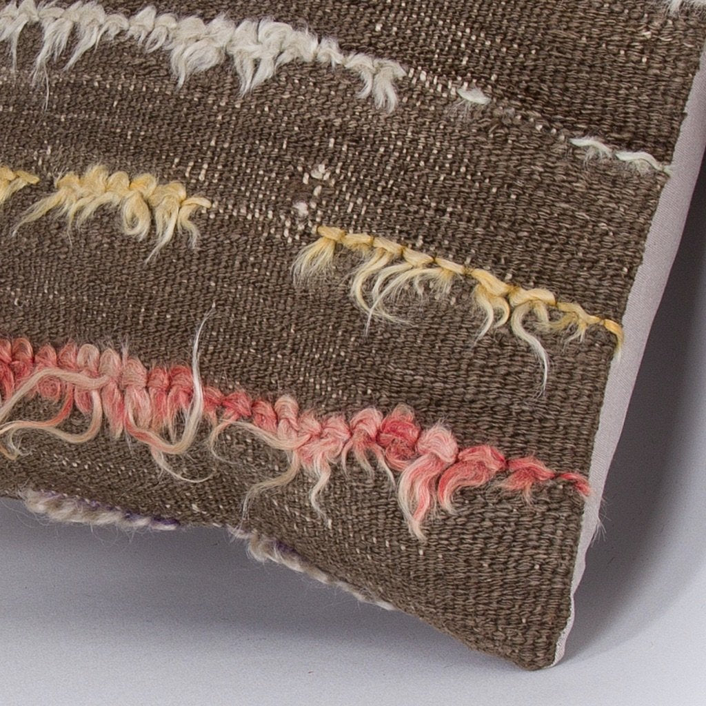 Tulu_Multiple Color_Kilim Pillow Cover_16x16_Z1011_7441