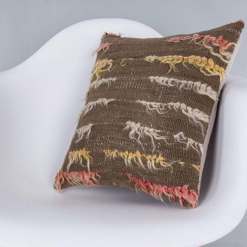 Tulu_Multiple Color_Kilim Pillow Cover_16x16_Z1011_7512