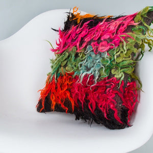 Tulu_Multiple Color_Kilim Pillow Cover_16x16_Z1011_8321