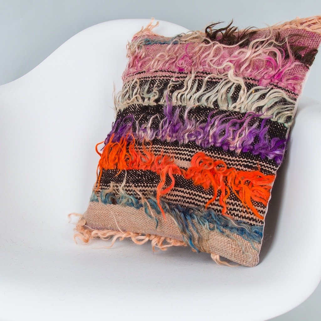 Tulu_Multiple Color_Kilim Pillow Cover_16x16_Z1011_8323