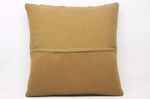 Geometric Multi Color Kilim Pillow Cover 16x16 3105 - kilimpillowstore
 - 4