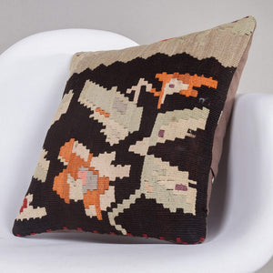 Geometric Multi Color Kilim Pillow Cover 16x16 4722 - kilimpillowstore
 - 2