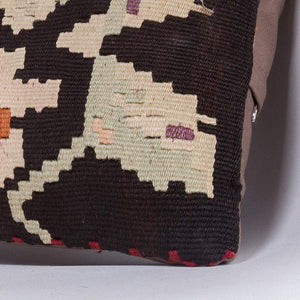 Geometric Multi Color Kilim Pillow Cover 16x16 4722 - kilimpillowstore
 - 3