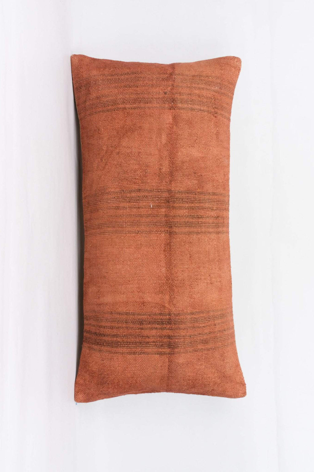 Plain Brown Kilim Pillow Cover 12x24 4180 - kilimpillowstore
 - 1
