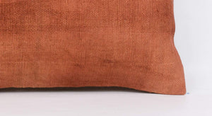 Plain Brown Kilim Pillow Cover 12x24 4189 - kilimpillowstore
 - 3