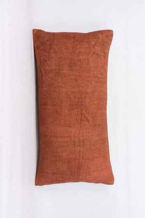 Plain Brown Kilim Pillow Cover 12x24 4192 - kilimpillowstore
 - 1
