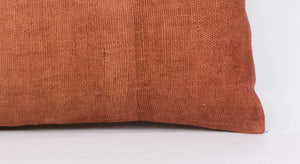 Plain Brown Kilim Pillow Cover 12x24 4195 - kilimpillowstore
 - 3