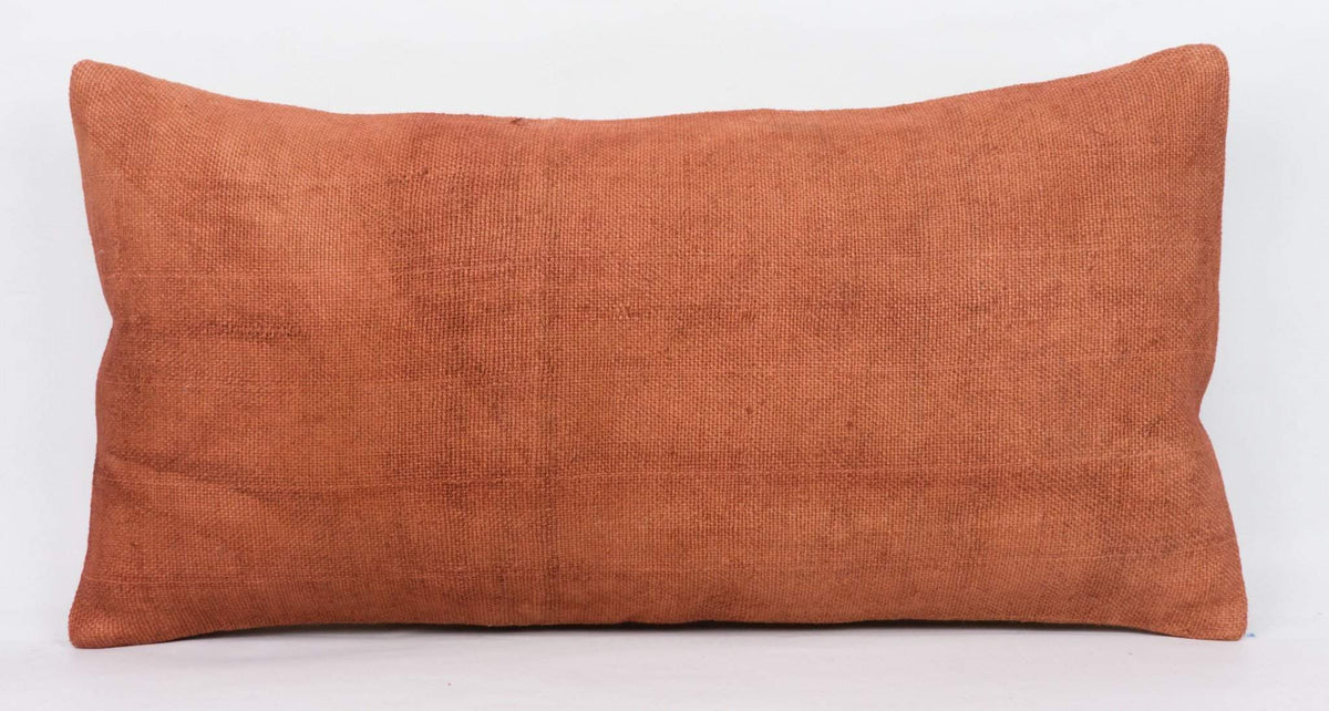 Plain Brown Kilim Pillow Cover 12x24 4208 - kilimpillowstore
 - 2