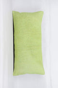 Plain Green Kilim Pillow Cover 12x24 4125 - kilimpillowstore
 - 1
