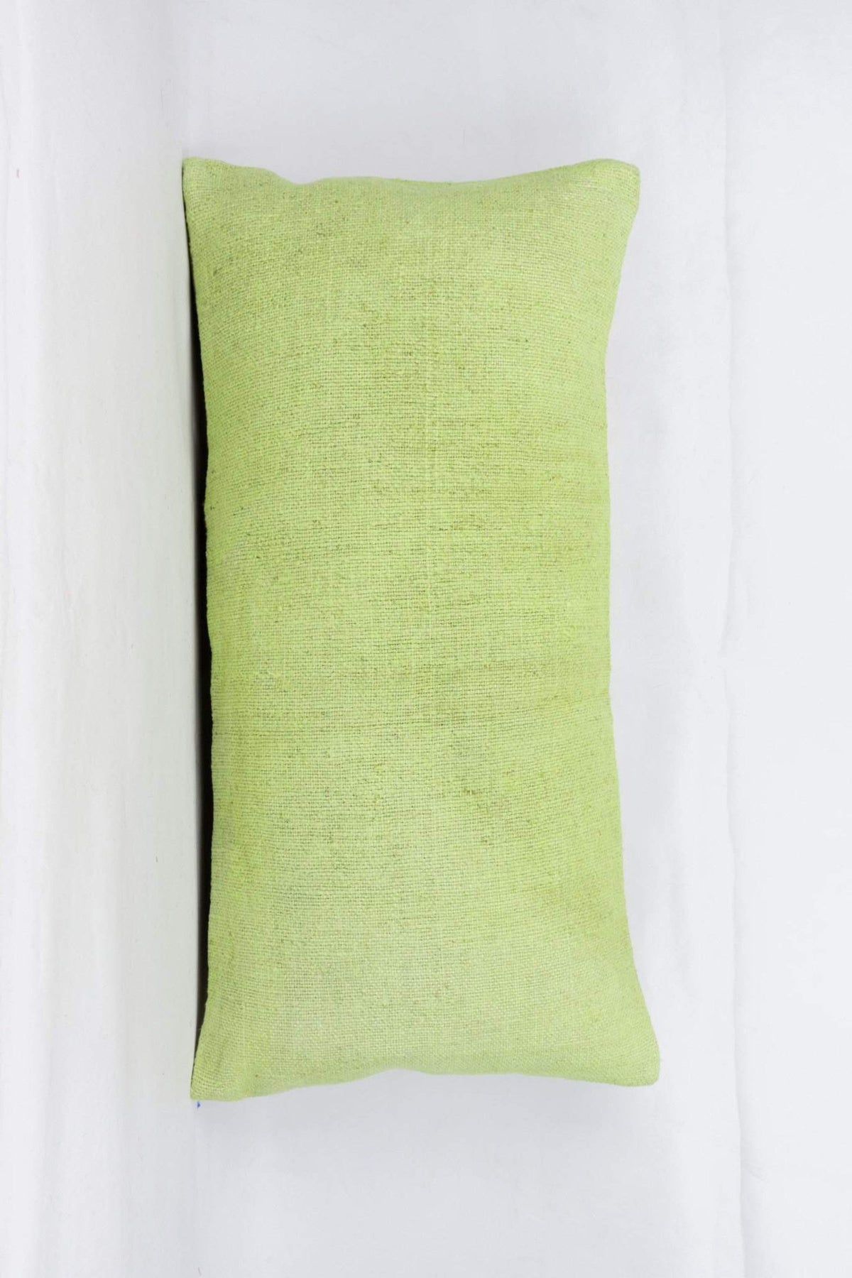 Plain Green Kilim Pillow Cover 12x24 4125 - kilimpillowstore
 - 1