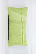 Plain Green Kilim Pillow Cover 12x24 4129 - kilimpillowstore
 - 1