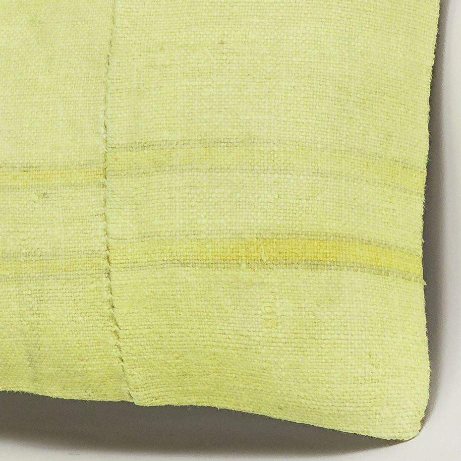 Plain Green Kilim Pillow Cover 16x16 2959 - kilimpillowstore
 - 3