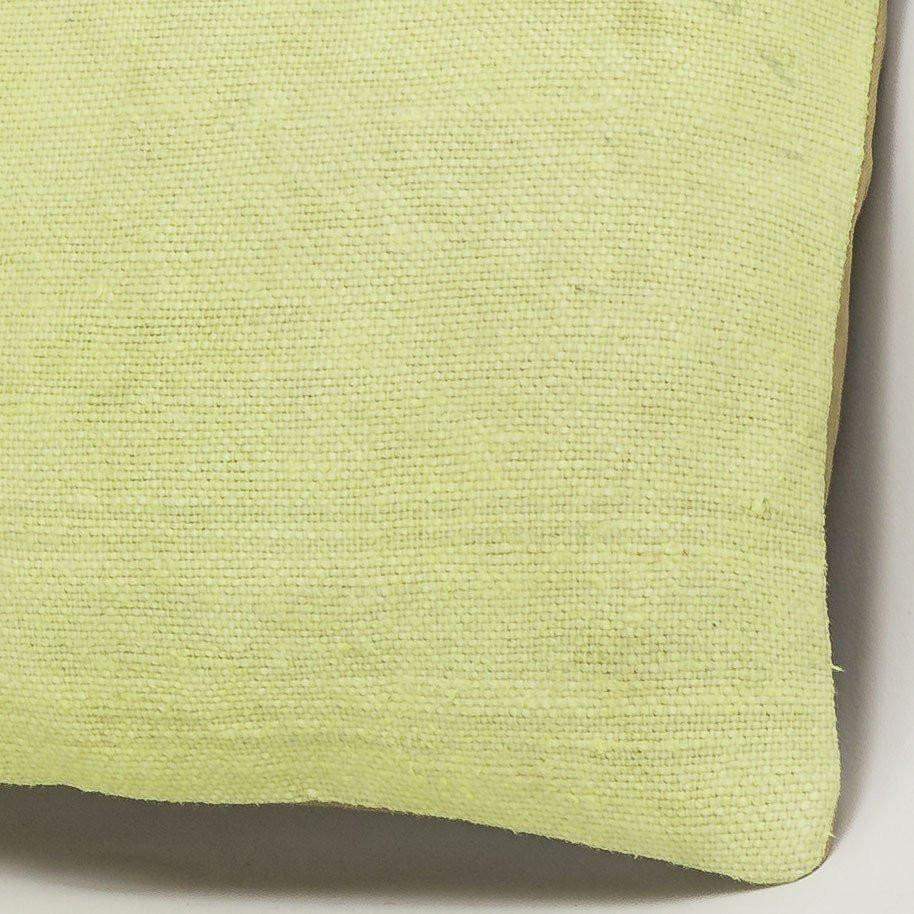 Plain Green Kilim Pillow Cover 16x16 2971 - kilimpillowstore
 - 3