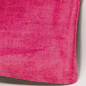 Plain Pink Kilim Pillow Cover 16x16 2995 - kilimpillowstore
 - 3