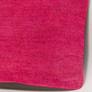 Plain Pink Kilim Pillow Cover 16x16 3025 - kilimpillowstore
 - 3