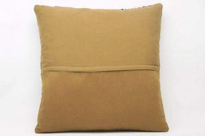 Plain Red Kilim Pillow Cover 16x16 2884 - kilimpillowstore
 - 4