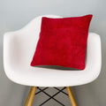 Plain Red Kilim Pillow Cover 16x16 2900 - kilimpillowstore
 - 1