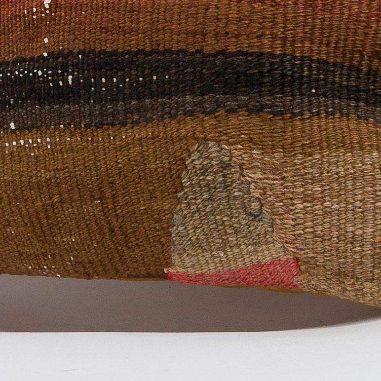 Striped_Brown_Kilim Pillow Cover_16x16_A0224_6512