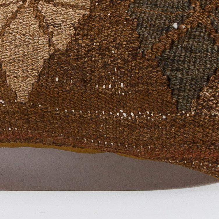 Striped_Brown_Kilim Pillow Cover_16x16_A0224_6513