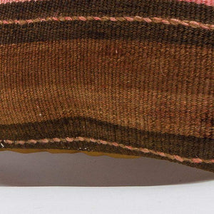 Striped_Brown_Kilim Pillow Cover_16x16_A0224_6526