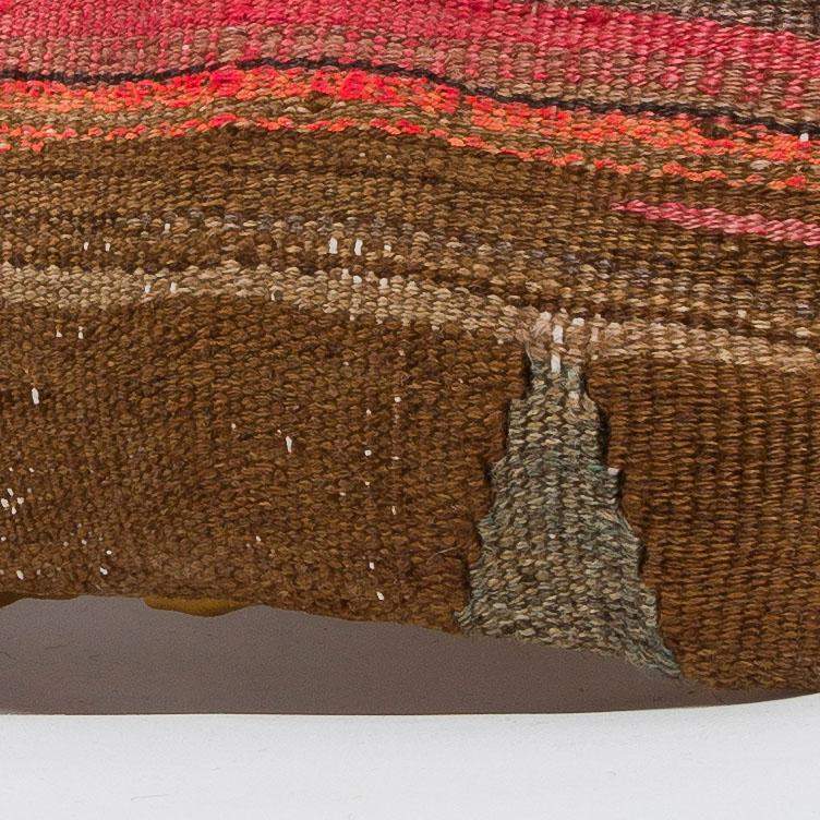 Striped_Brown_Kilim Pillow Cover_16x16_A0224_6532