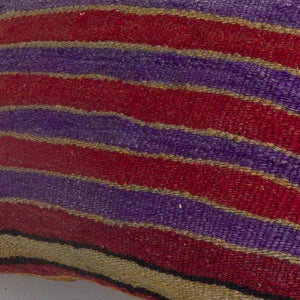 Striped_Multiple Color_Kilim Pillow Cover_16x16_A0241_6813