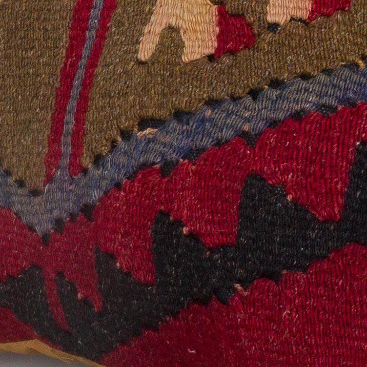 Tribal_Multiple Color_Kilim Pillow Cover_16x16_A0254_6959